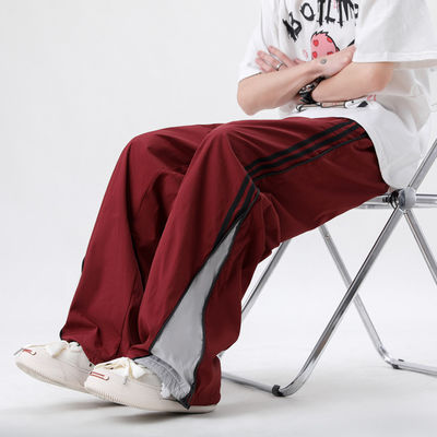 Loose Fit Polyester/Cotton Jogger Pants with Elastic Waistband by XMAMLON Designer