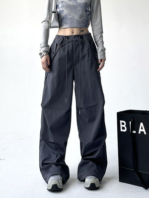 Pockets Decoration Women's Cargo Pants Custom Tracksuit Trousers for Summer Streetwear