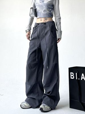 Pockets Decoration Women's Cargo Pants Custom Tracksuit Trousers for Summer Streetwear