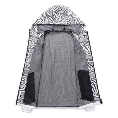 Waterproof Windproof Men's Coat Trendy Thin Anorak Regular Sleeve Style 100% Polyester