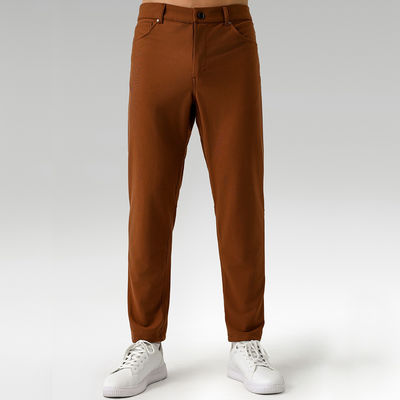 Fitness Breathable Quick Drying Men's Trousers for LULU Business and Casual Pants