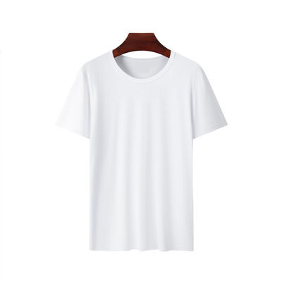 Sports Plain T Shirts in Bulk Mens O-neck T-shirts Fabric Type Knitted Item No. 180