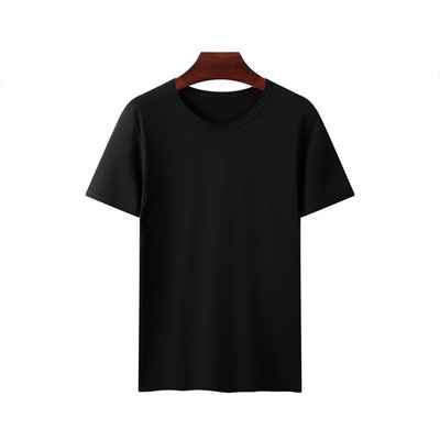 Sports Plain T Shirts in Bulk Mens O-neck T-shirts Fabric Type Knitted Item No. 180