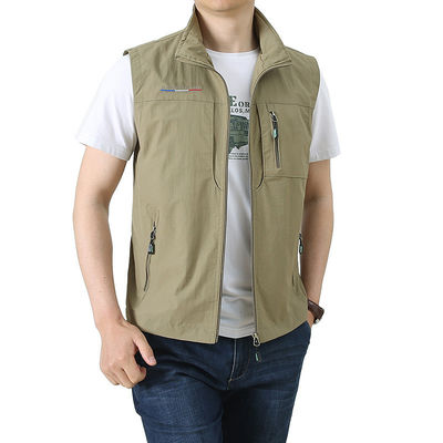 Shopping Products Category Fashion City 24-35 Years Old Multi Pockets Fisherman Vest