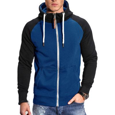 Unlined Men's Fitness Sweater for Youth Popularity in Casual Raglan Sleeve Design
