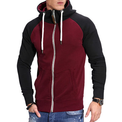 Unlined Men's Fitness Sweater for Youth Popularity in Casual Raglan Sleeve Design