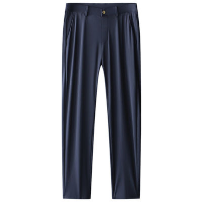 Ice Silk Comfort Straight Fit Dress Pants Trousers for Men SOURCE Category Spot Goods