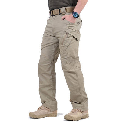 Autumn Streetwear Khaki Pants Men's Cargo Pants for Outdoor Activities