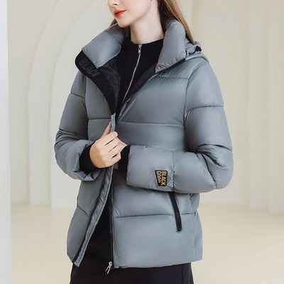 Unisex Casual Print Mechanic Duck Down Winter Clothing Light Weight Feather Puffer Coat