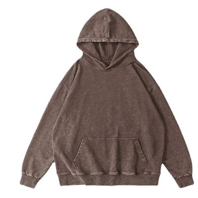 XMAMLON Custom Logo Unisex Zipper Hoodie Jacket Monkey Wash Tracksuit for Spring