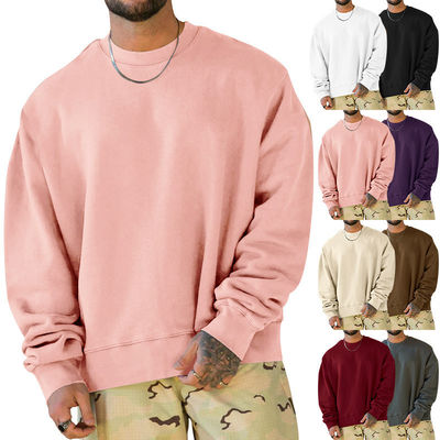 Oversized Drop Shoulder Heavy Weight Print Men's Hoodies Sweatshirts Pullover Style