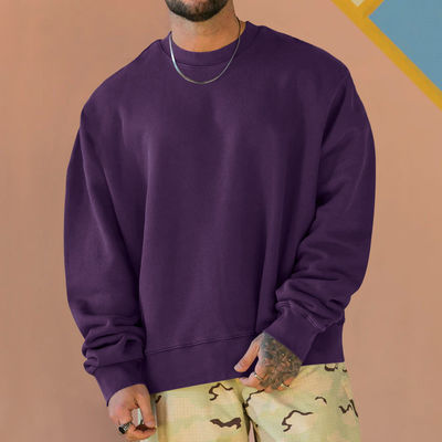 Oversized Drop Shoulder Heavy Weight Print Men's Hoodies Sweatshirts Pullover Style
