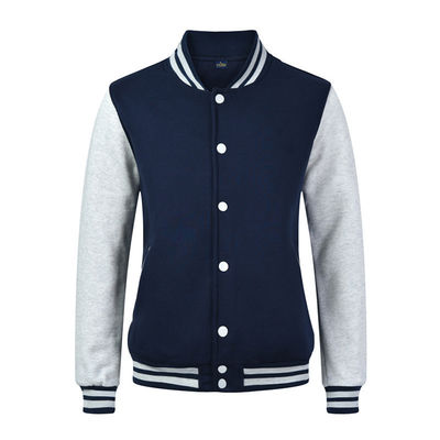 Coated Processing Type Baseball Uniform Sweater for Men's Work Clothes Custom Logo