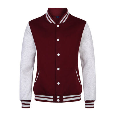 Coated Processing Type Baseball Uniform Sweater for Men's Work Clothes Custom Logo