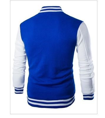 Coated Processing Type Baseball Uniform Sweater for Men's Work Clothes Custom Logo