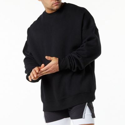 400G Cotton Winter Streetwear Mens Pullover Heavyweight Plush Fleece Hoodie for Mens