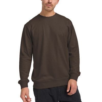 XMAMLON 320G Men's Polyester / Cotton Sweatshirt for Men Collarless Crewneck hoddies