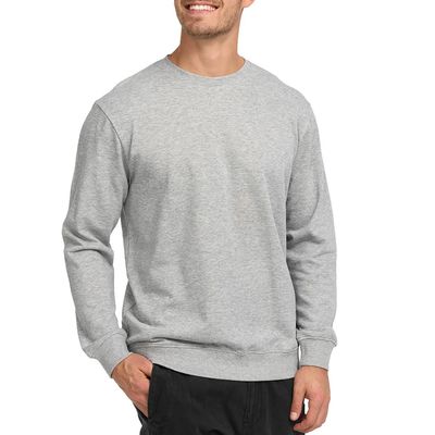XMAMLON 320G Men's Polyester / Cotton Sweatshirt for Men Collarless Crewneck hoddies