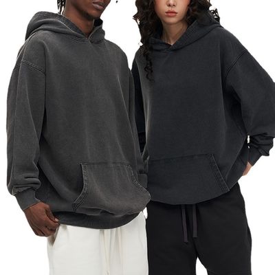 450G Men's Hoodies with Custom Logo Batik Design and Silk Print on Cotton Fabric