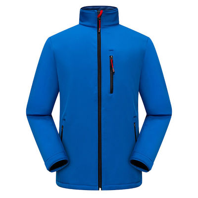Men's Spring Jacket with Custom Pattern Windproof Waterproof Warm Fleece Outdoor