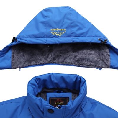 NO Needle Detection Winter Coat Custom Mens Hiking Jacket for Outdoor Adventures
