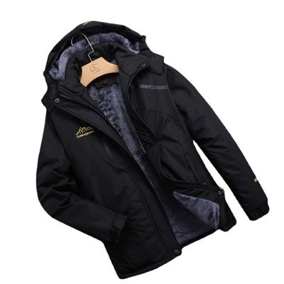 NO Needle Detection Winter Coat Custom Mens Hiking Jacket for Outdoor Adventures