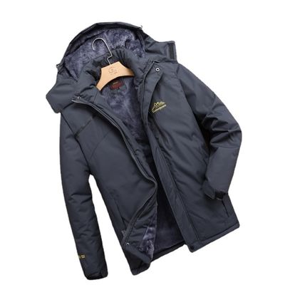 NO Needle Detection Winter Coat Custom Mens Hiking Jacket for Outdoor Adventures