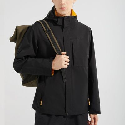 Spring Storm Jacket for Men Woven Weaving Method UV Protection Windproof Waterproof