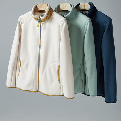 Stay Warm and Comfortable with Our Customizable Thick Berber Fleece Men's Jacket