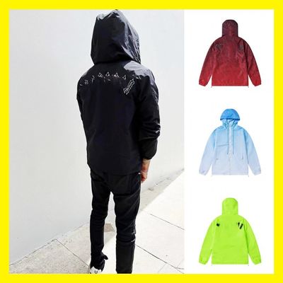 Autumn Season XMAMLON Embroidered Logo Windbreaker Streetwear Jacket for Men and Women