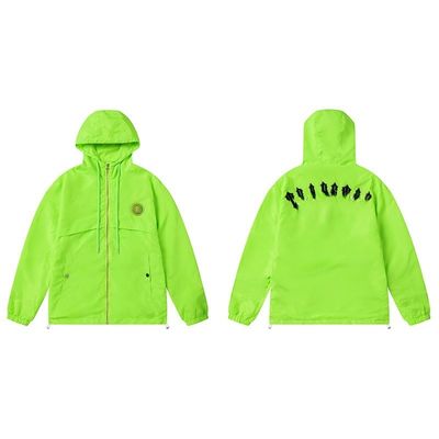 Autumn Season XMAMLON Embroidered Logo Windbreaker Streetwear Jacket for Men and Women