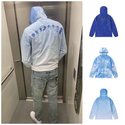 Autumn Season XMAMLON Embroidered Logo Windbreaker Streetwear Jacket for Men and Women