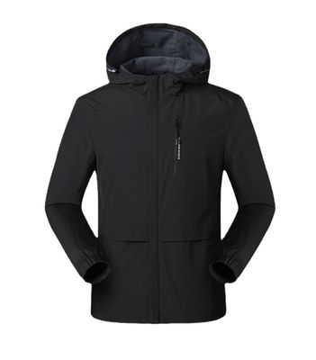 Waterproof Reversible Tactical Jacket Zipper Closure for Biker and Outdoor Activities