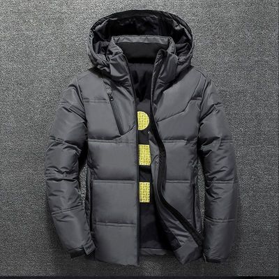 Sustainable Mountain Warm Jacket Hooded Winter Puffer Snow Coat Windproof Waterproof