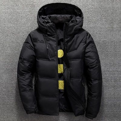 Sustainable Mountain Warm Jacket Hooded Winter Puffer Snow Coat Windproof Waterproof